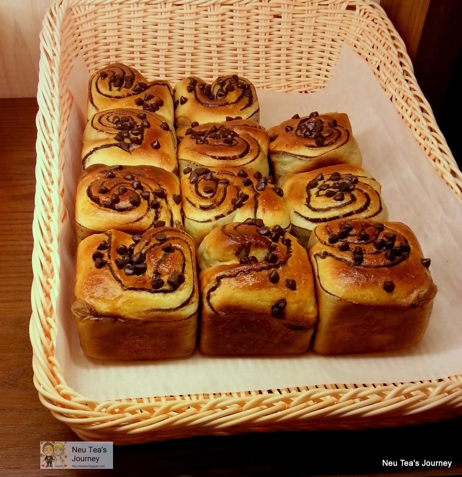 Neu Tea's Journey Part of the selection at Pan Kobo Cafe