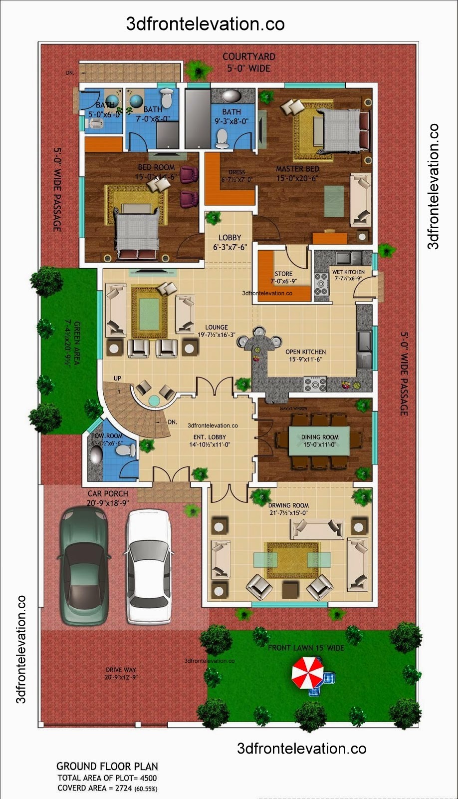 House Layouts Floor Plans with Basement