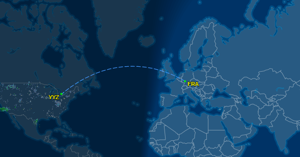 Flight Duration From Frankfurt To Toronto zecina.blogspot.com