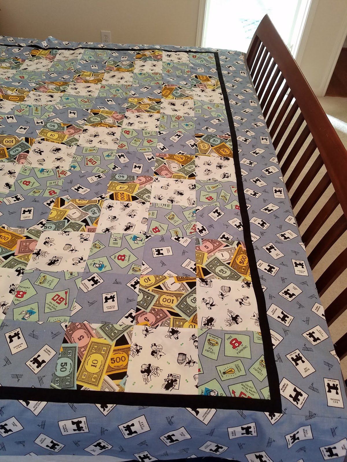 Quilt Bindings Monopoly Quilt Top Finished