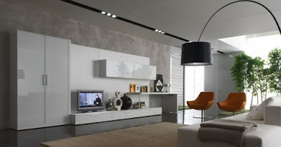 20 Pure White Living Room Designs