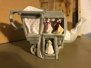 Royal Doulton "Tiny Pretty Ladies" Teapot Cardew Design