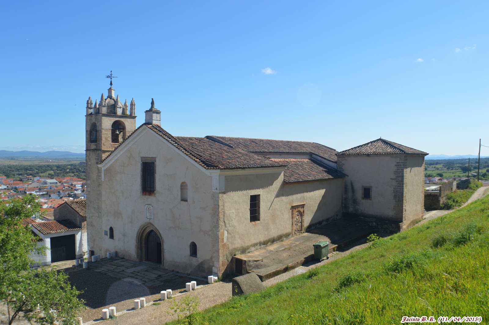 Trochando por Extremadura y alrededores ALBURQUERQUE, SANTA MARIA DEL