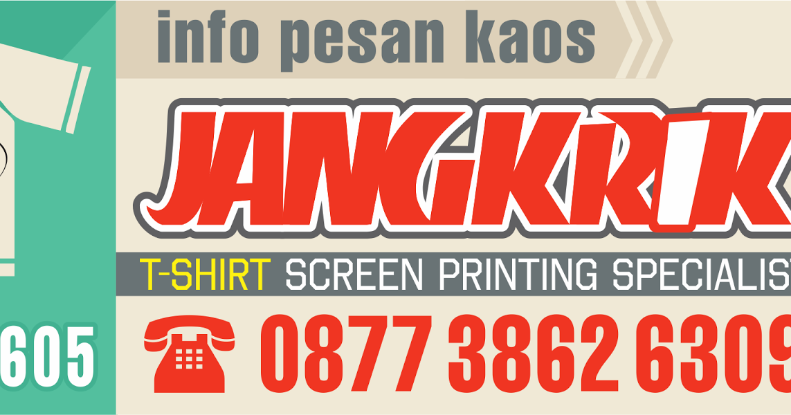 Pengertian Sablon ~ Ini Blognya Jangkrik T-shirt lho….