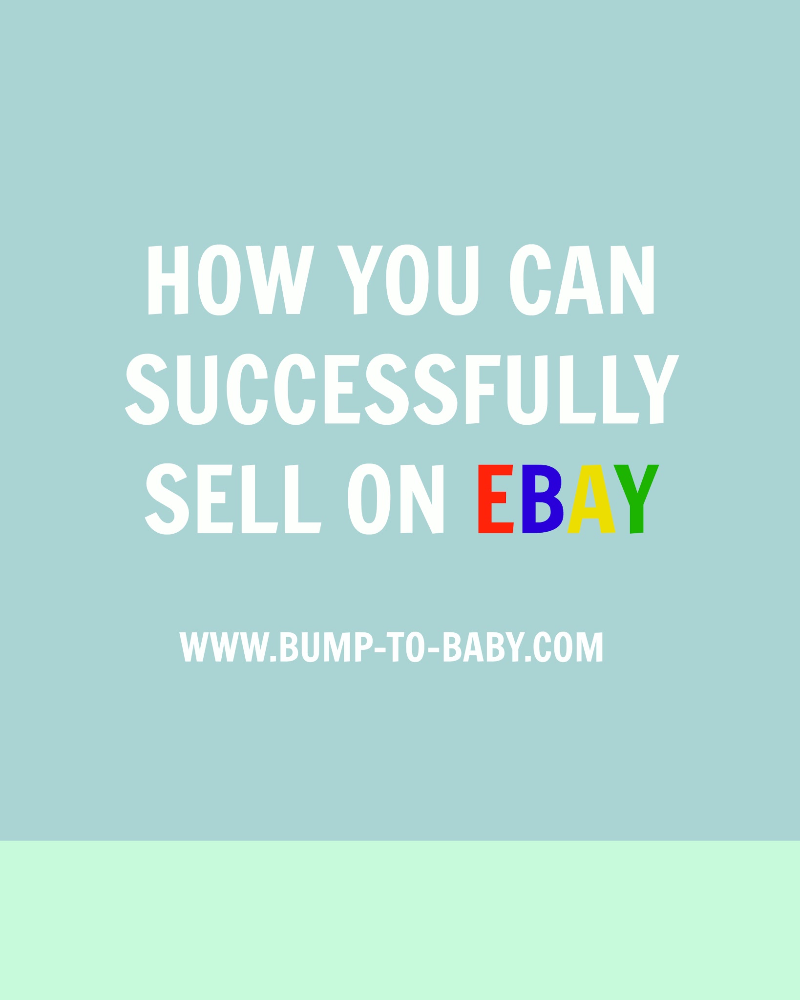 How to Successfully Sell on eBay