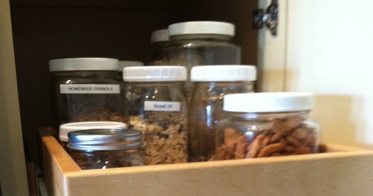 Natural Homemade Living Organizing Kitchen Pantry Ideas
