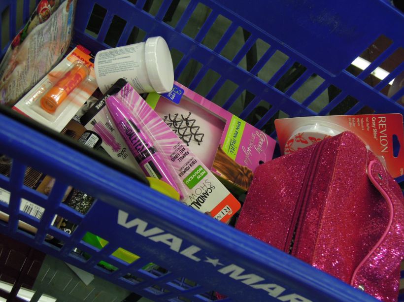 A hundred bucks goes a long way at Walmart! Beauty Crazed in Canada