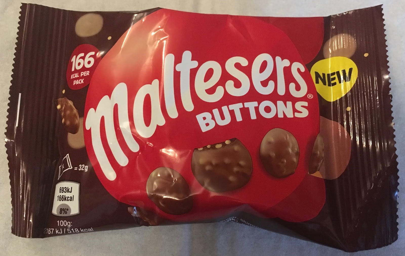 FOODSTUFF FINDS New Maltesers Buttons (WH Smiths) By Cinabar
