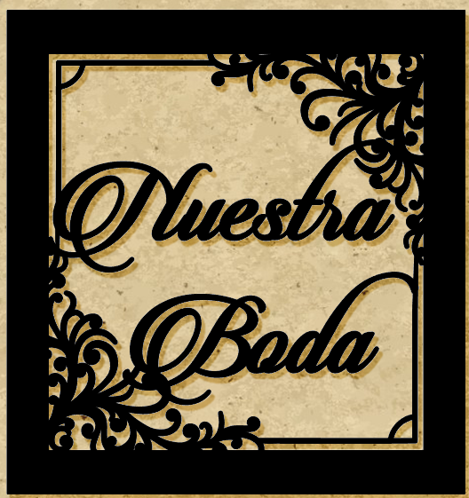 Wonder Is Paper : Nuestra Boda: Tarjeta