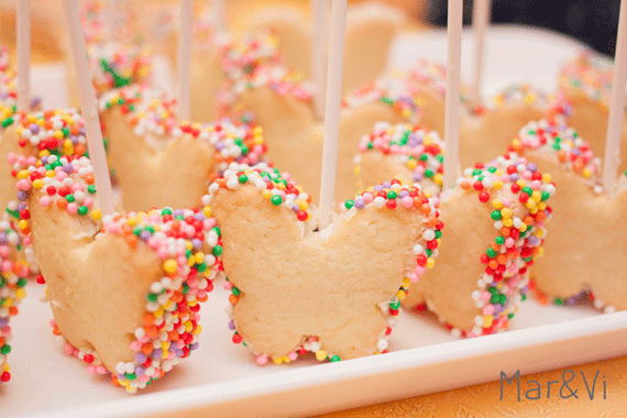 party ideas: galletas de mariposa