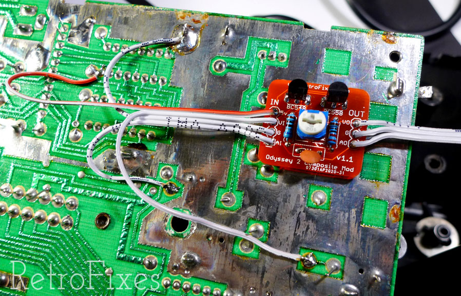Magnavox Odyssey 2 AV Composite Kit Installation Guide | RetroFixes