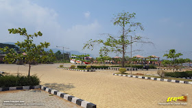 Spacious parking at OTDC Panthanivas and Water Sports Complex