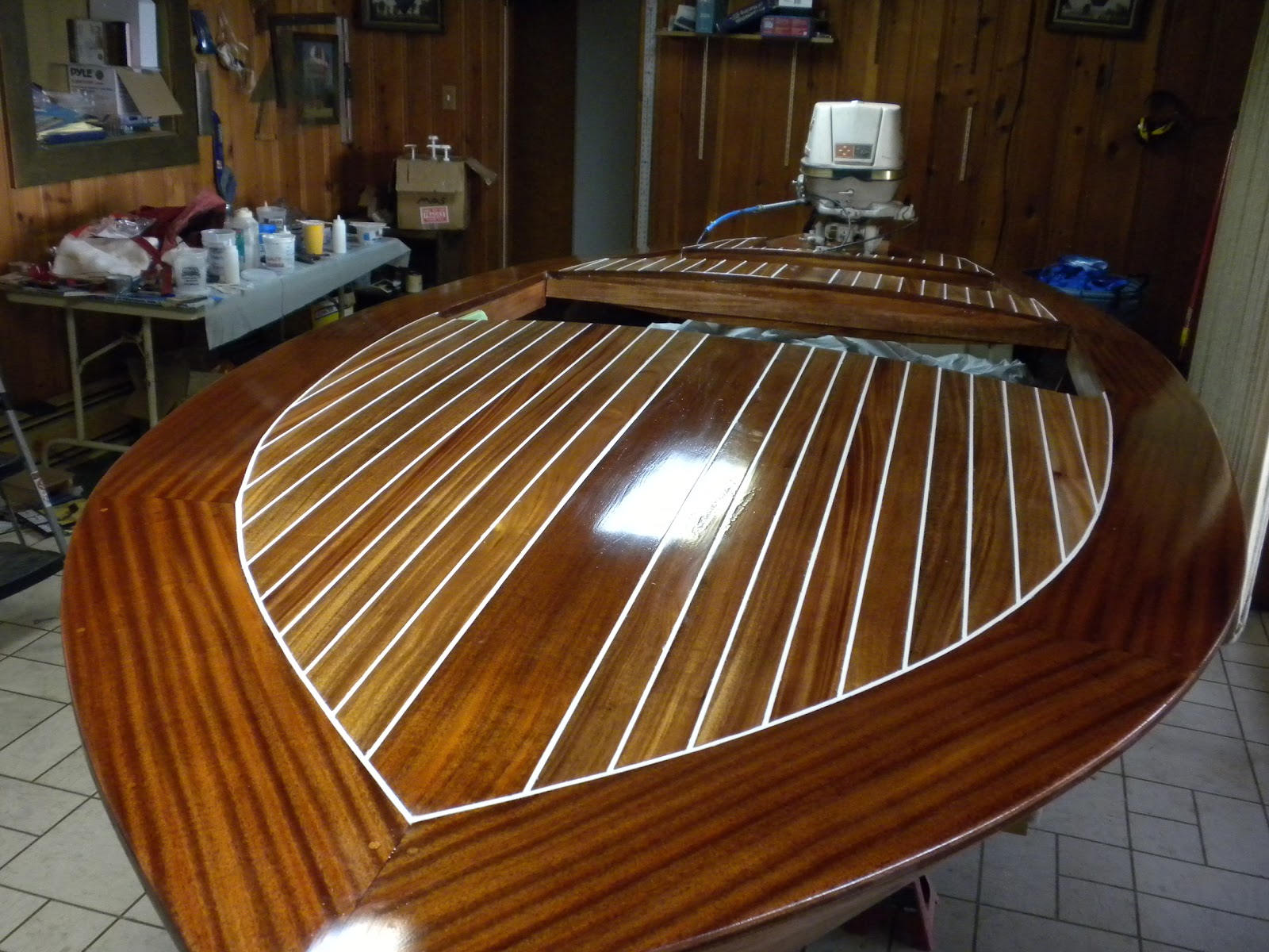 Ted's Wood Boat White Caulking