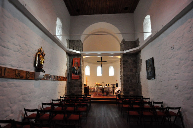 romański kościół św. mikołaja w Gieczu