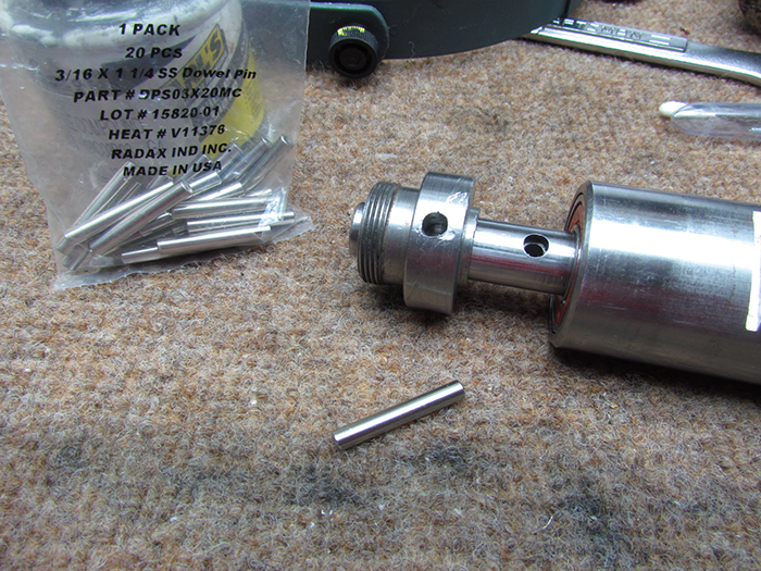 New Quill/Spindle Bearings and Quill Reassembly Craftsman KingSeeley