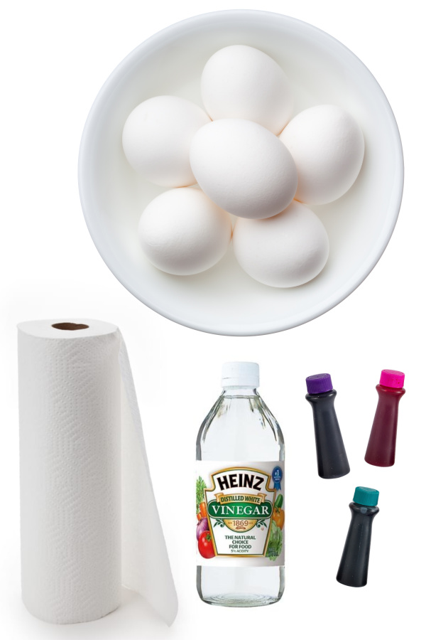 Tie Dye Easter Eggs