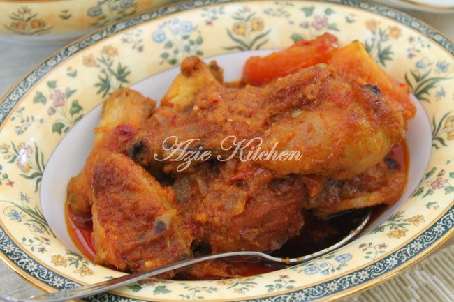 Ayam Masak Merah Yang Paling Best