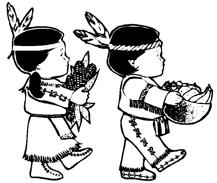 native american thanksgiving coloring pages - photo #35