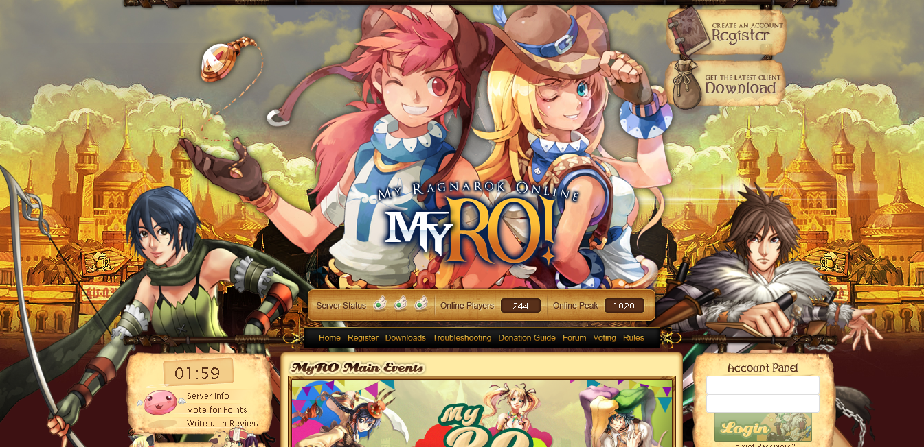 Gamers Portal 101 All Ragnarok Online Official & Private Servers I played and some of my
