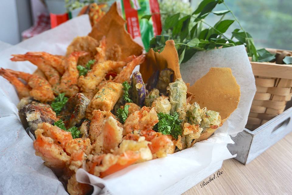 Say My Kitchen Salted Egg Flavoured Tempura Platter 咸蛋风味天妇罗