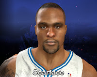NBA 2K14 Glen Davis Cyberface Mod