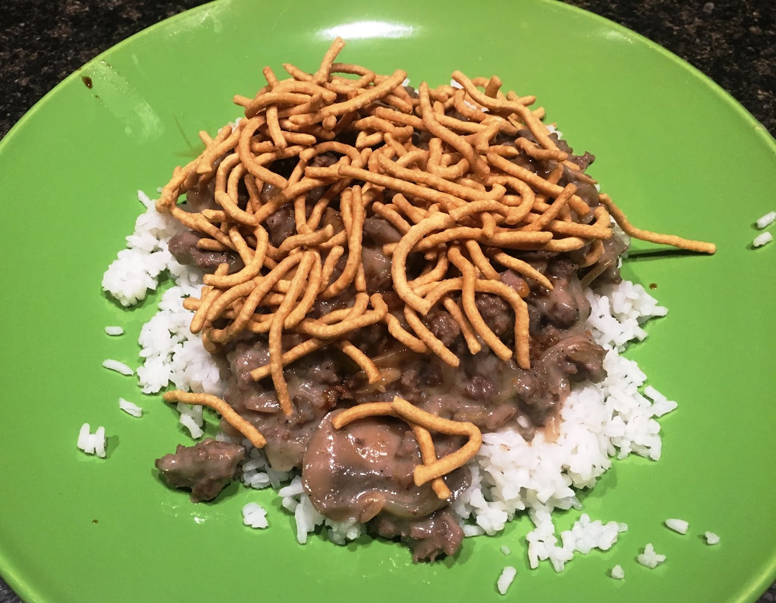 Ground Beef Chow Mein