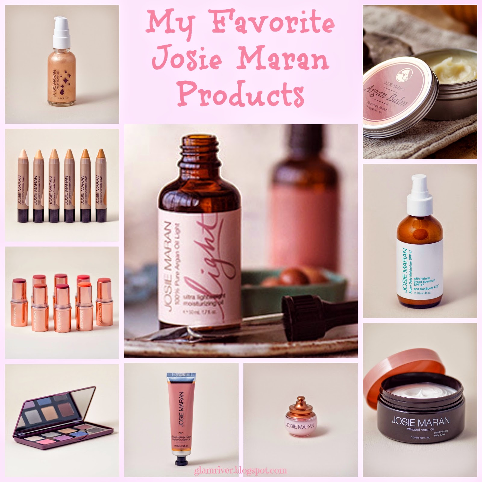 GlamRiver: <em><strong>My Favorite Josie Maran Products-Easy Pay on QVC</strong></em>