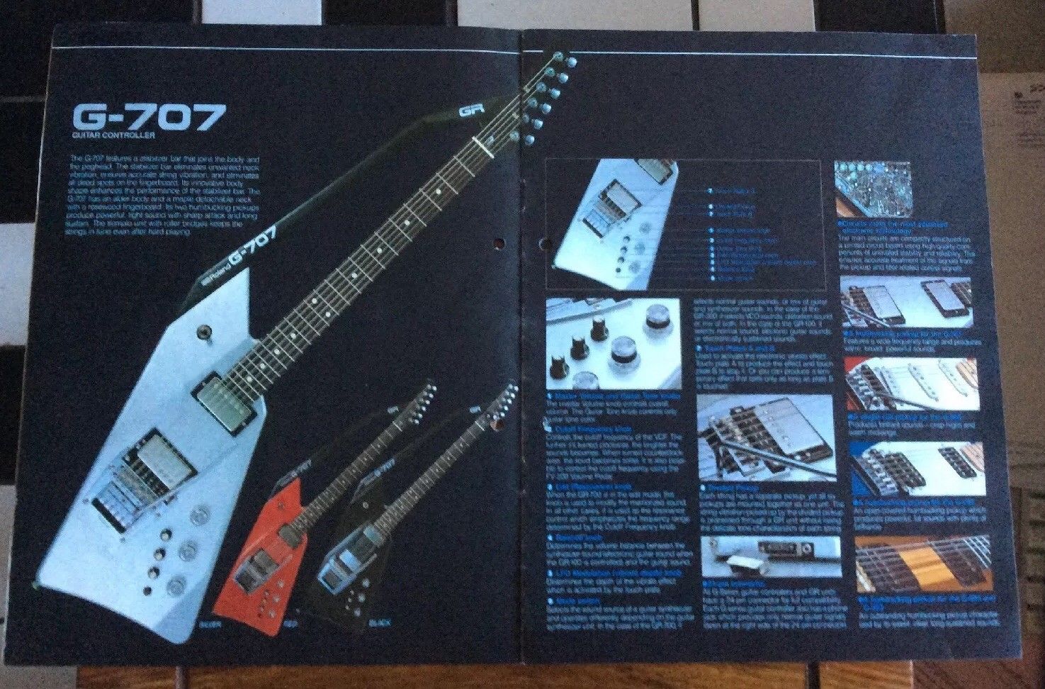 MATRIXSYNTH Rare Roland Guitar Synth System 20 Page Brochure