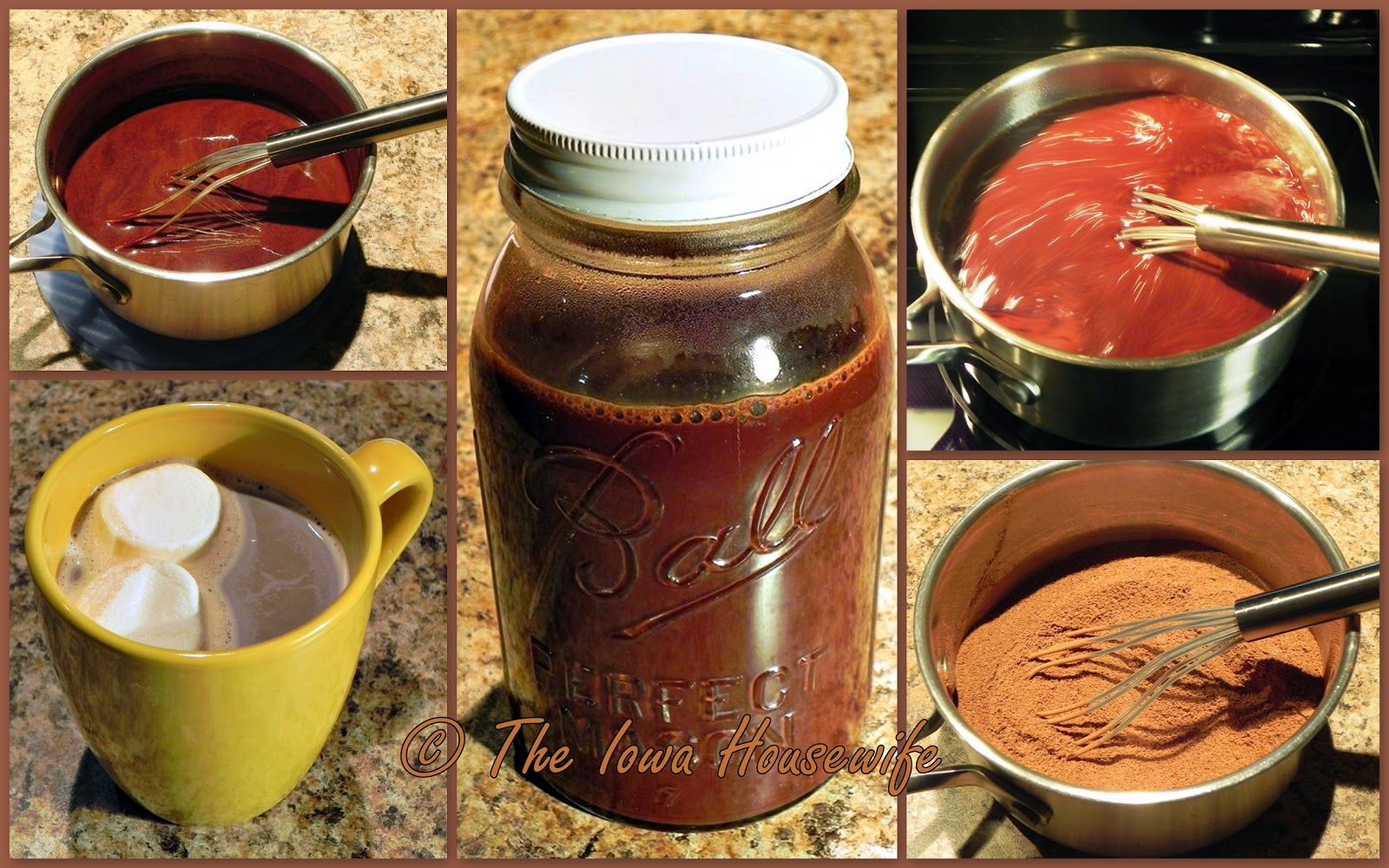 The Iowa Housewife Cocoa Syrup Coffee Drink