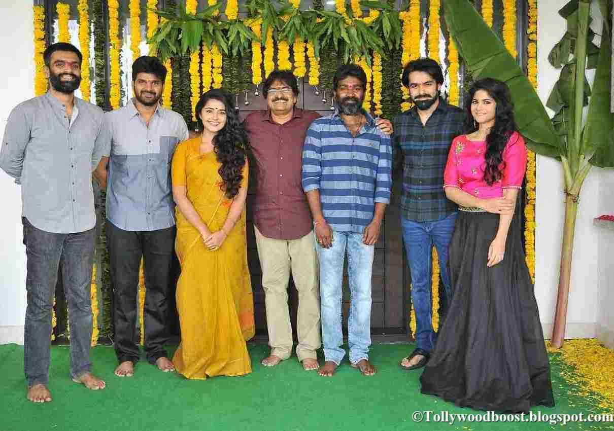 Anupama Parameswaran New Movie Launch Stills In Yellow Saree