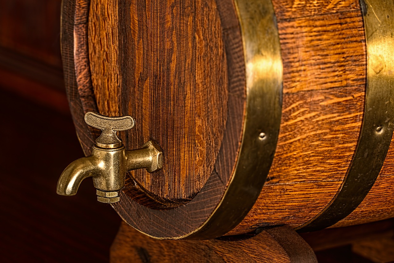 Using Used Bourbon Barrels for Aging Beer
