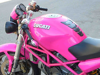 pink ducati