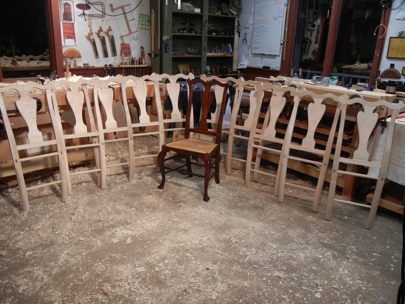 High End Reproduction Chairs Queen Anne Chippendale