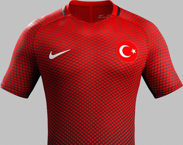 トルコ代表代表 ユーロ2016 ユニフォーム-ホーム