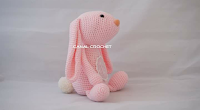 conejo amigurumi conejo amigurumi rosa de canal crochet