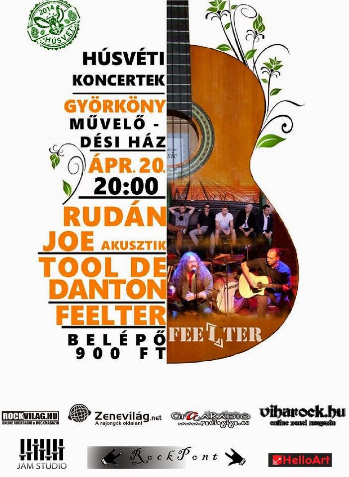 Tool De Danton - györkönyi koncert plakát,2014. / RockPont blog