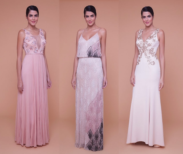 vestido de festa rosa claro vestido de festa rosa claro