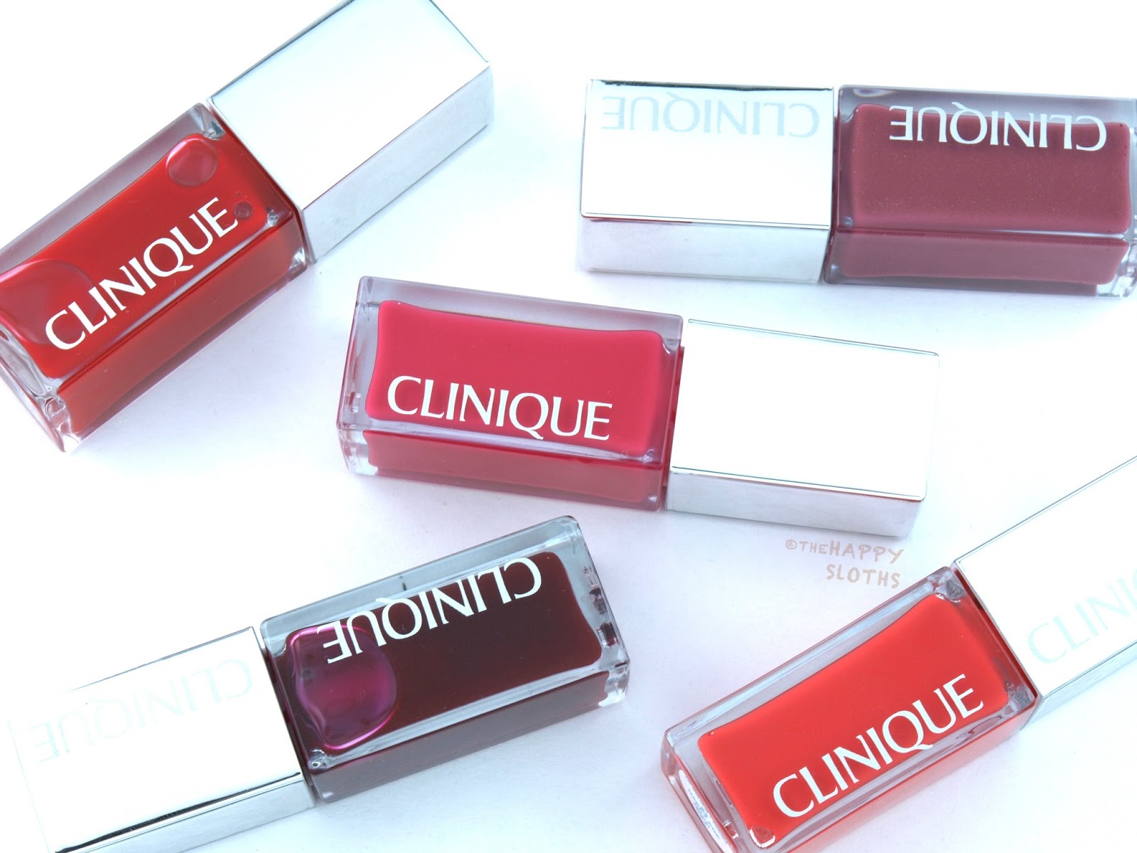 streepje Metafoor Positief Clinique Pop Lacquer Lip Color + Primer and Pop Oil Lip & Cheek Glow:  Review and Swatches | The Happy Sloths: Beauty, Makeup, and Skincare Blog  with Reviews and Swatches