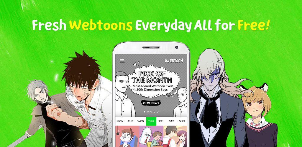 Droidsloco: รีวิว Webtoon แอพอ่านการ์ตูนออนไลน์ ทุกที ทุกเวลา