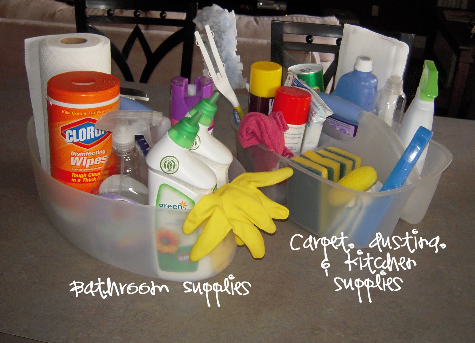 A Lil Bird told me... Organizing Your Cleaning Supplies Tidy Tips.