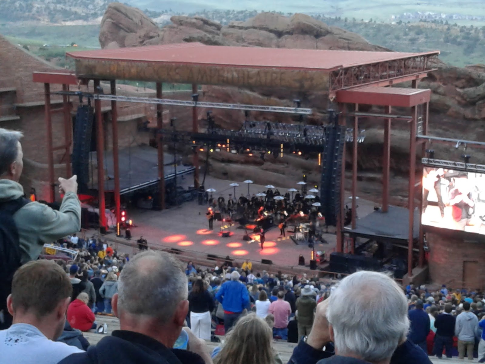 The Rogue Botanist Jethro Tull at Red Rocks Amphitheater, Colorado