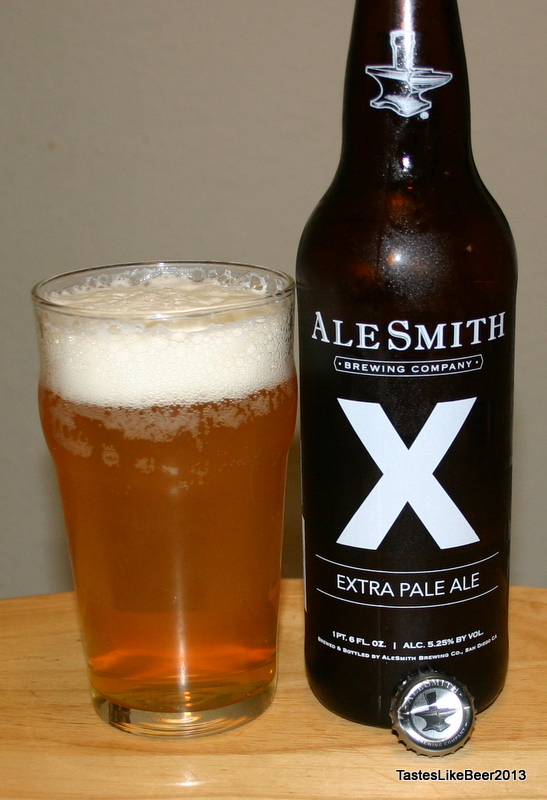 Tastes Like Beer Alesmith X Extra Pale Ale