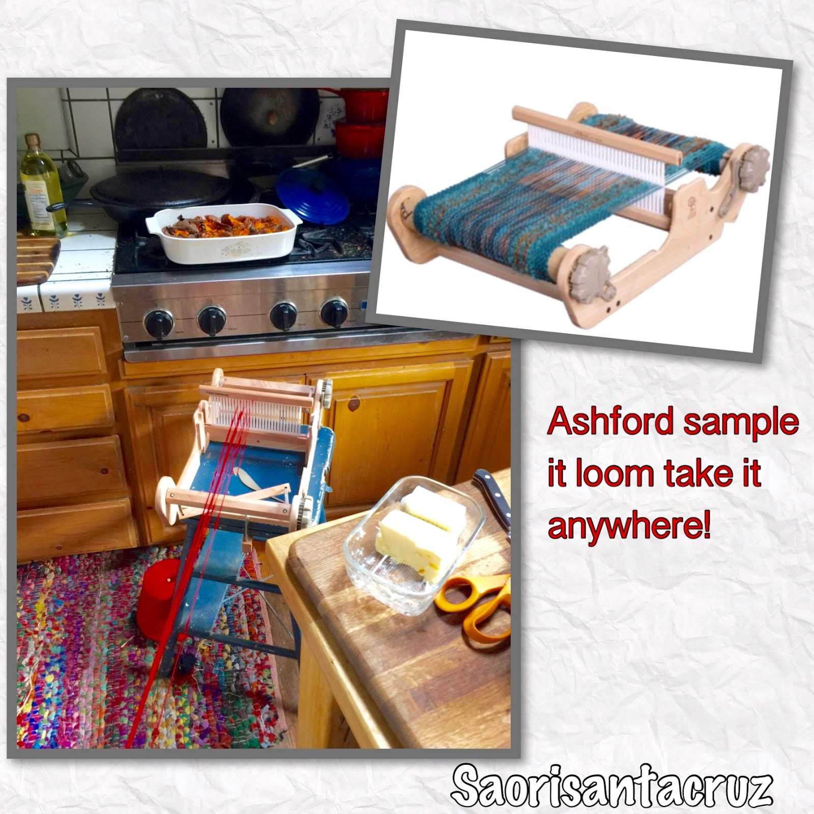 CENTERING WITH FIBER Ashford rigid heddle looms, sample it looms, and