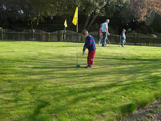 minigolf course by miniature village southsea