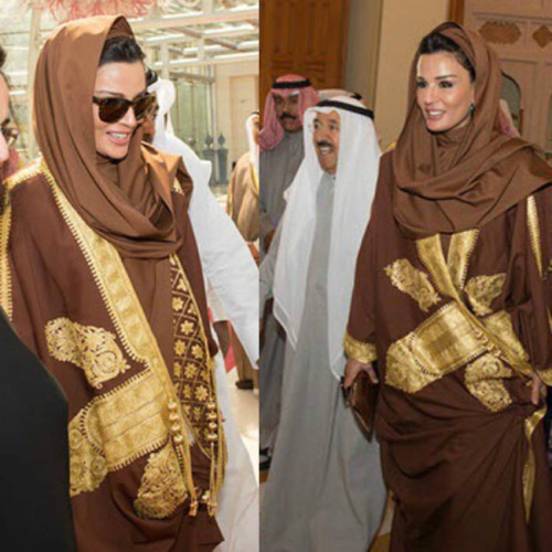 Qatar Princess Sheikha Mozah. 