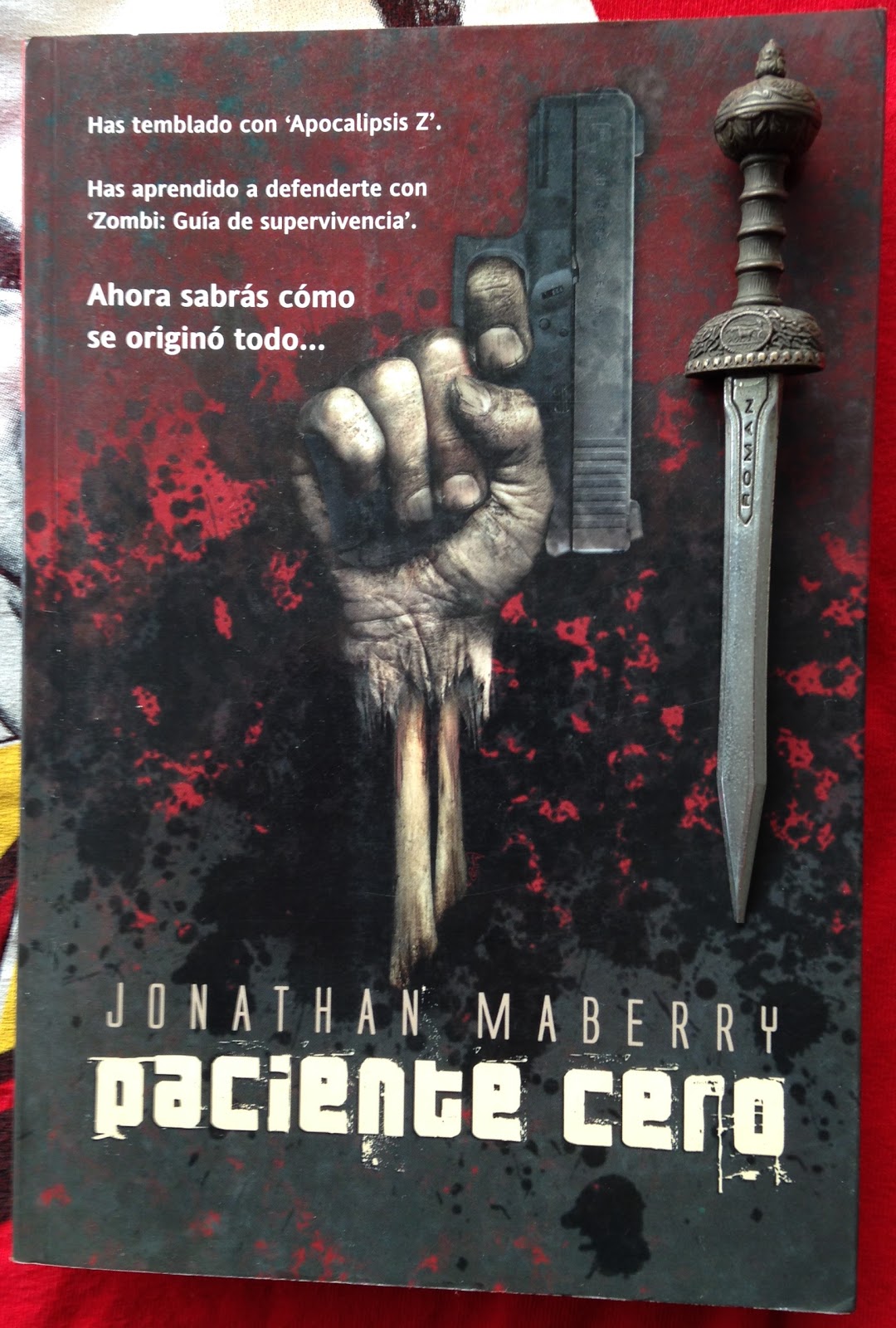 Libros de Olethros PACIENTE CERO. Jonathan Maberry