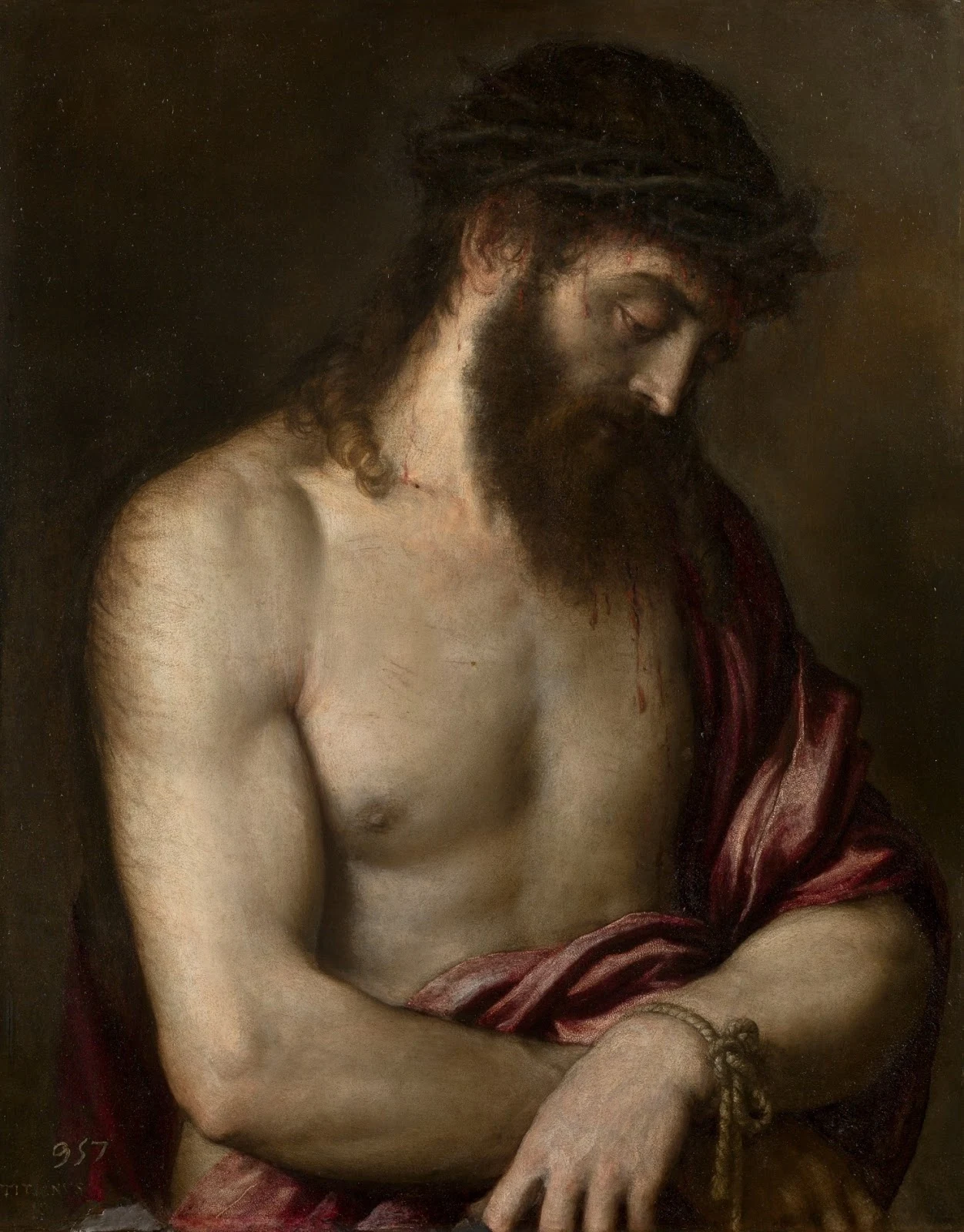 Tiziano Vecellio | Ecce Homo, 1570-1576 | Tutt'Art@ Masters