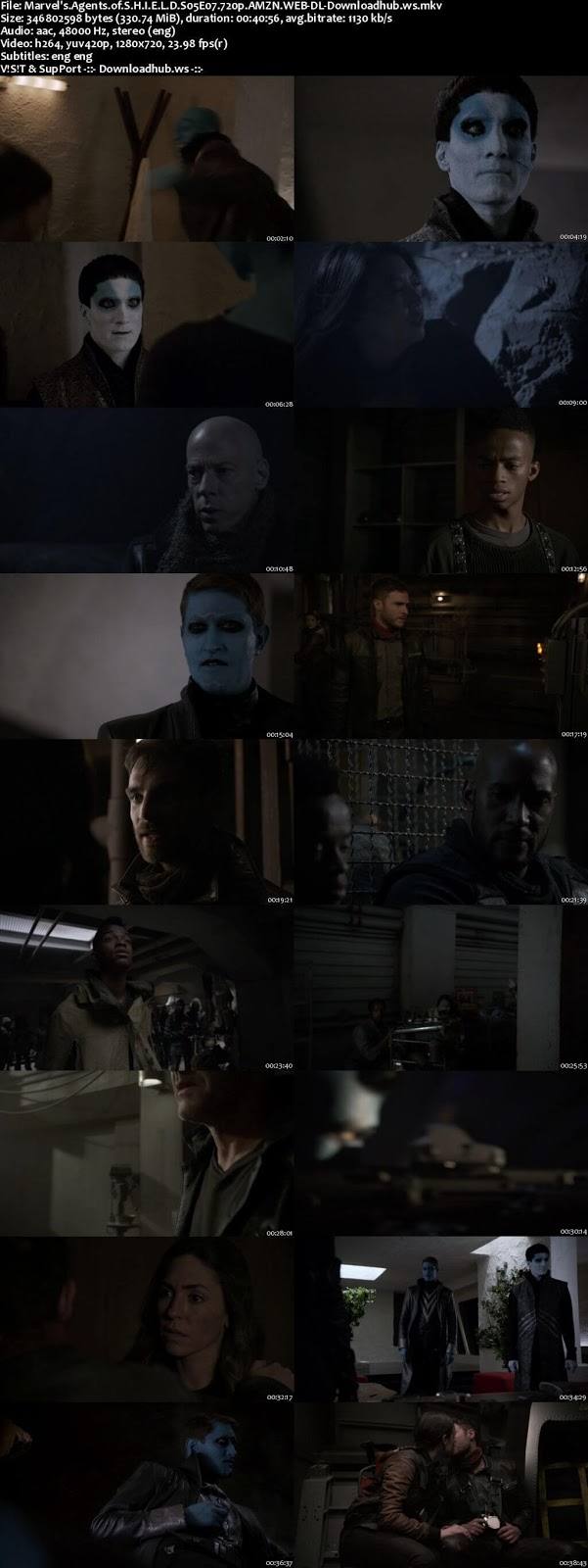 Marvels Agents of S.H.I.E.L.D S05E07 330MB Web-DL 720p x264 ESubs
