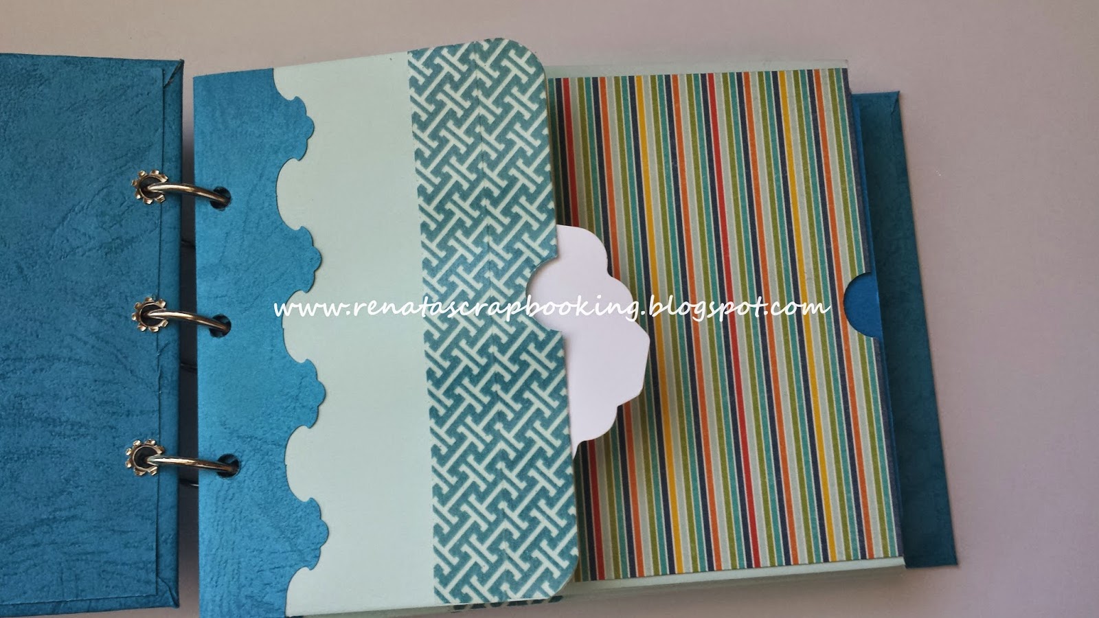 Renata Scrapbooking Mini Àlbum de Fotos com Caixinha Artesanal!!!!