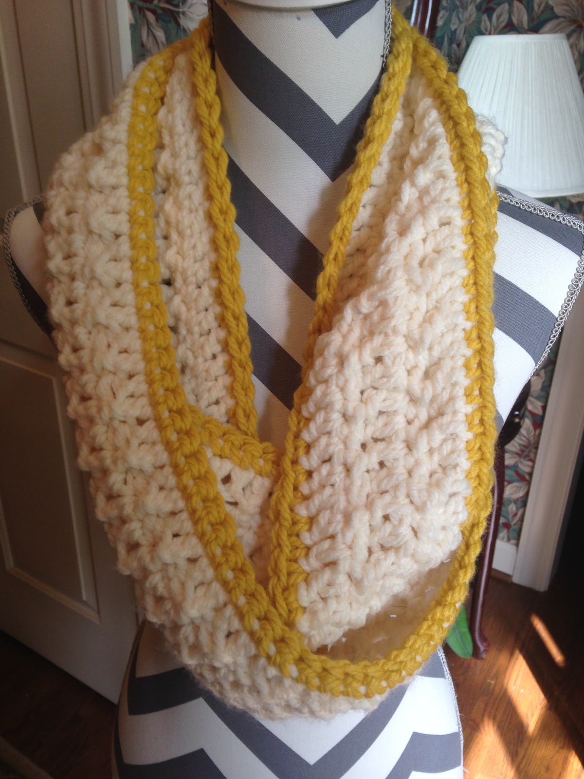 The Perfect Stitch... Infinity Scarf...